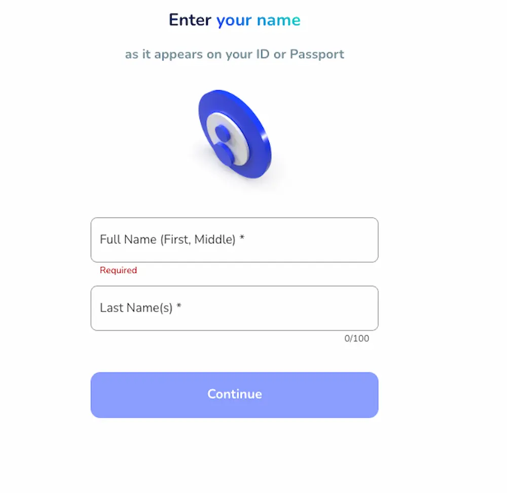 Anmeldung in tradingmoon