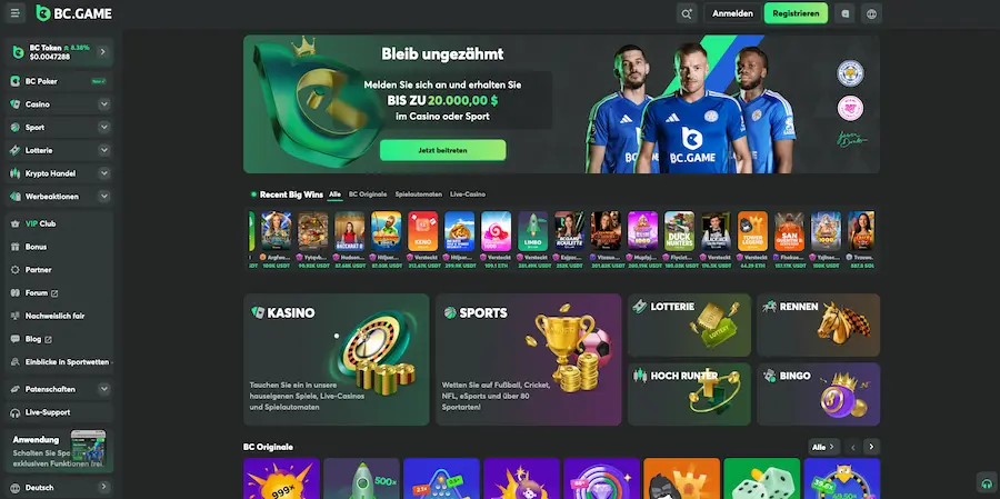 BC Game Krypto Casino