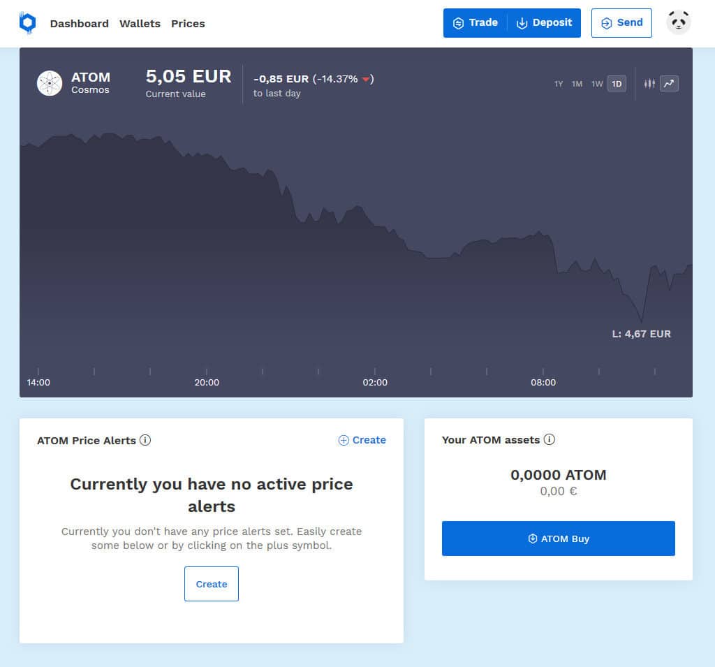 ATOM / Cosmos kaufen