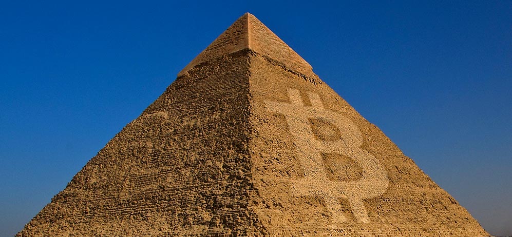 Bitcoin Schneeballsystem Pyramidensystem Ponzi Betrug