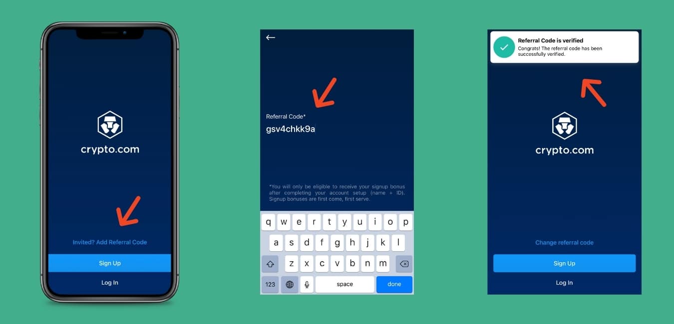 Crypto.com Anmeldung