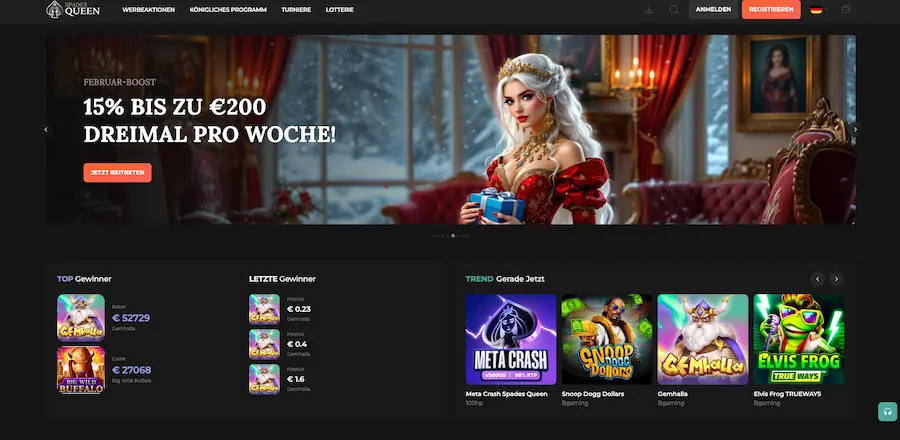 Spades Queen Krypto Casino