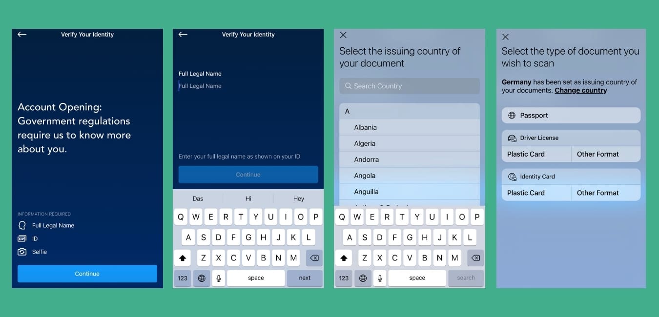 Crypto.com Konto Verifizierung
