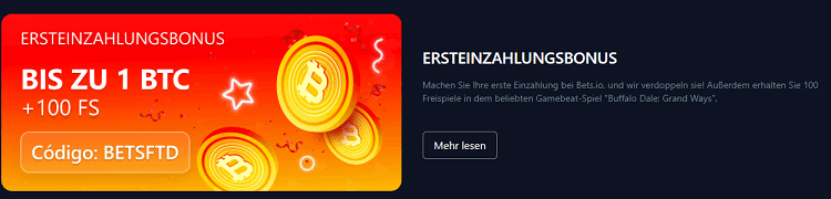 bets.io willkommensbonus