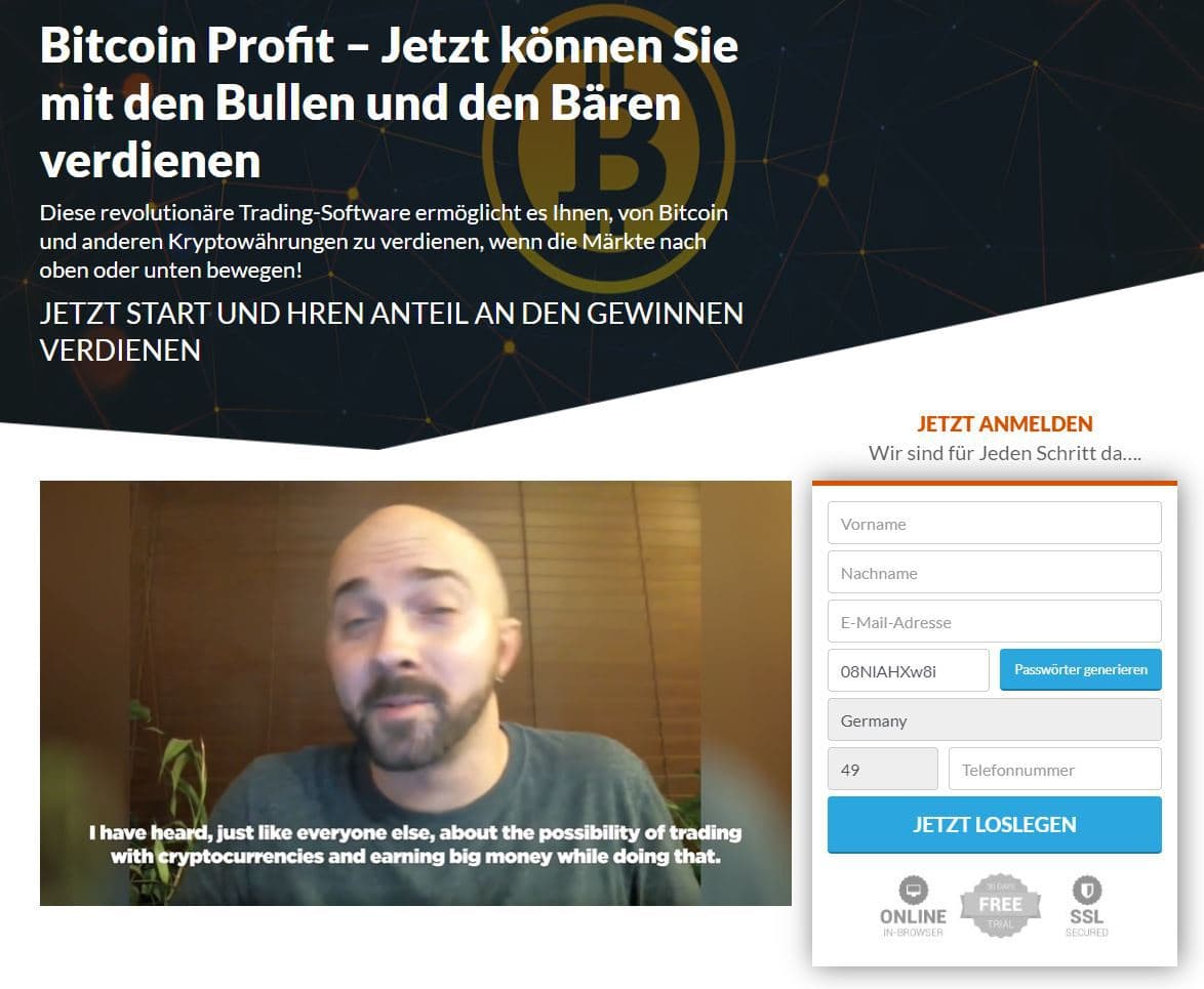 Bitcoin Profit – Betrug oder seriöses Investment?