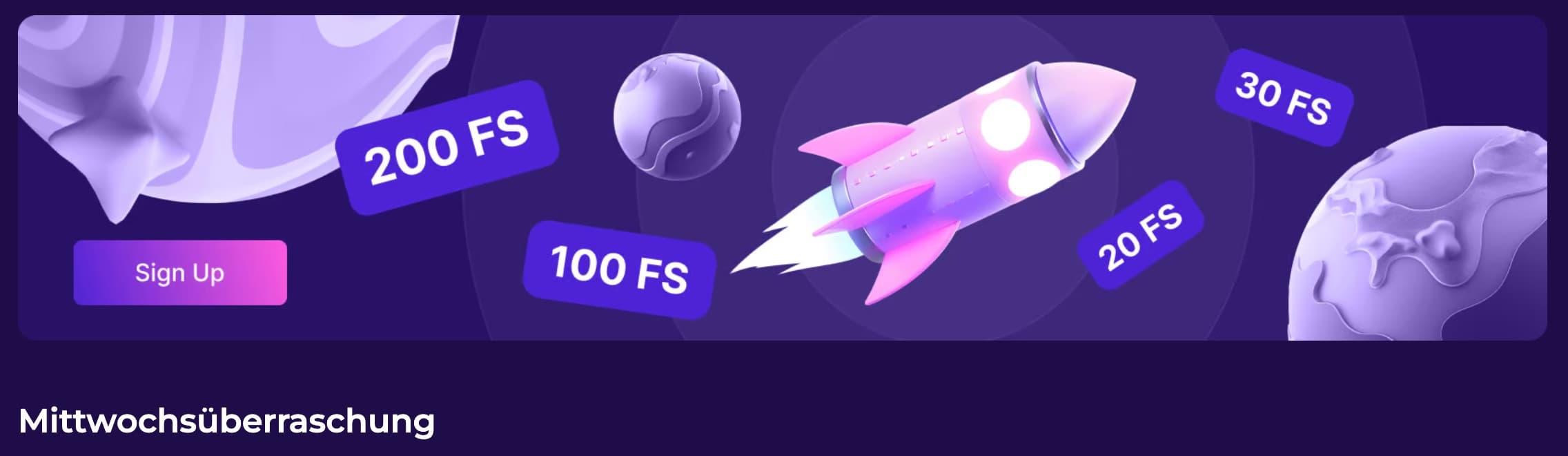 Crashino Mittwochsüberraschung