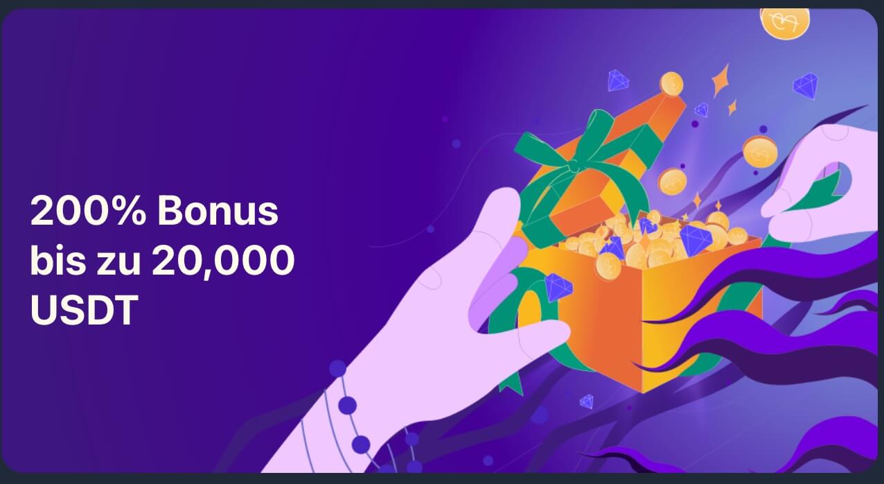 Crypto Games Willkommensbonus