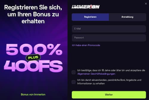 immerion casino login-1