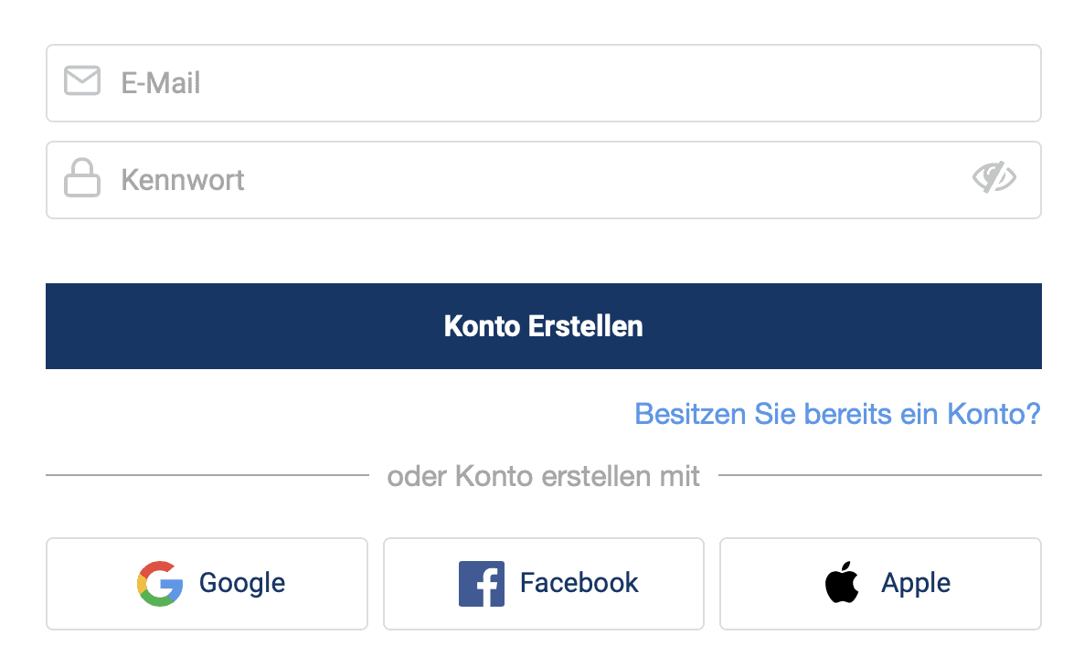 Registrierung Plus500