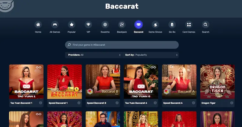 Im winz.io casino kannst du baccarat spielenwebp