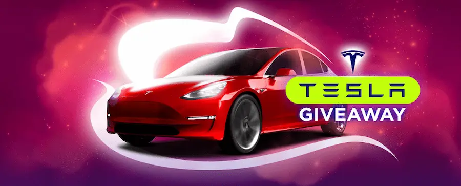 bitstarz casino Tesla-Giveaway