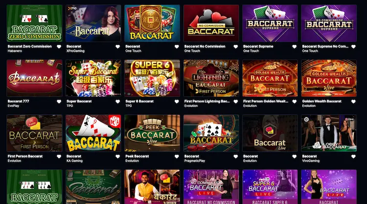 hashlucky hat baccarat glücksspiel im live casino