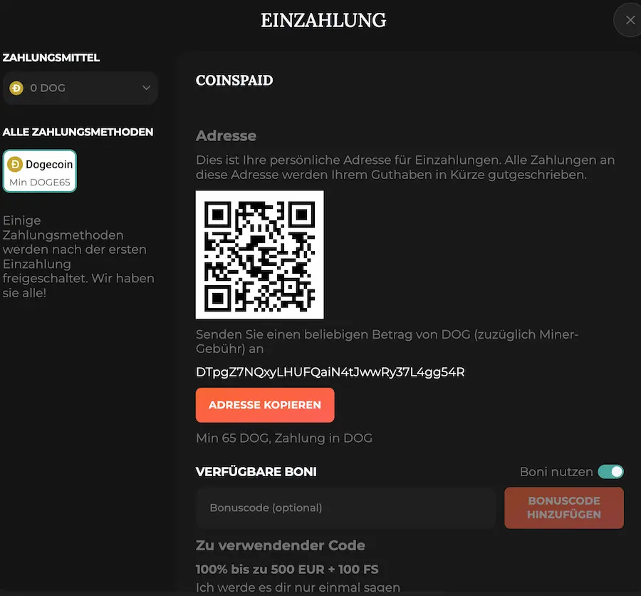 spades queen dogecoin zahlung